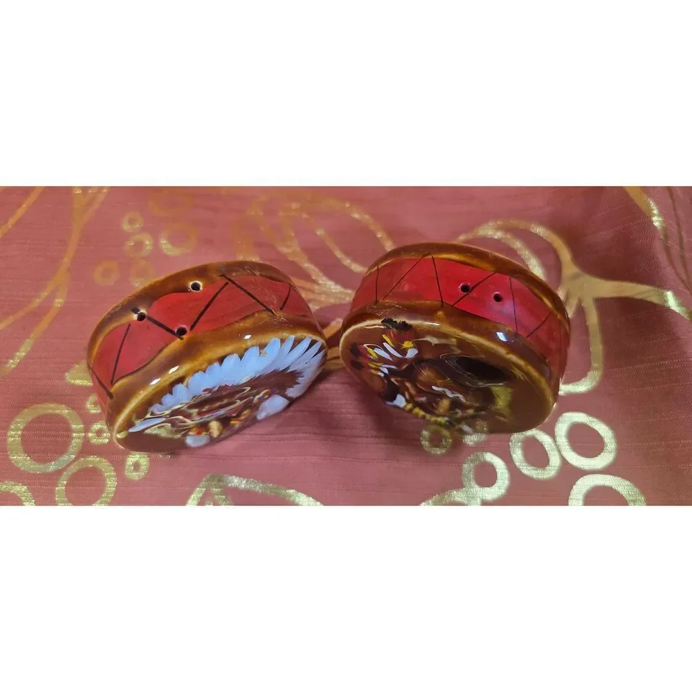 Wales Vintage Native American Chief Salt & Pepper Shakers